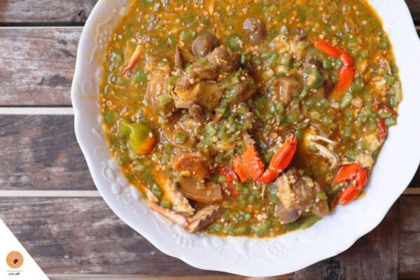 Sauce Kopè avec du riz